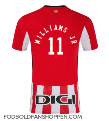 Athletic Bilbao Nico Williams #11 Hjemmebanetrøje 2024-25 Kortærmet